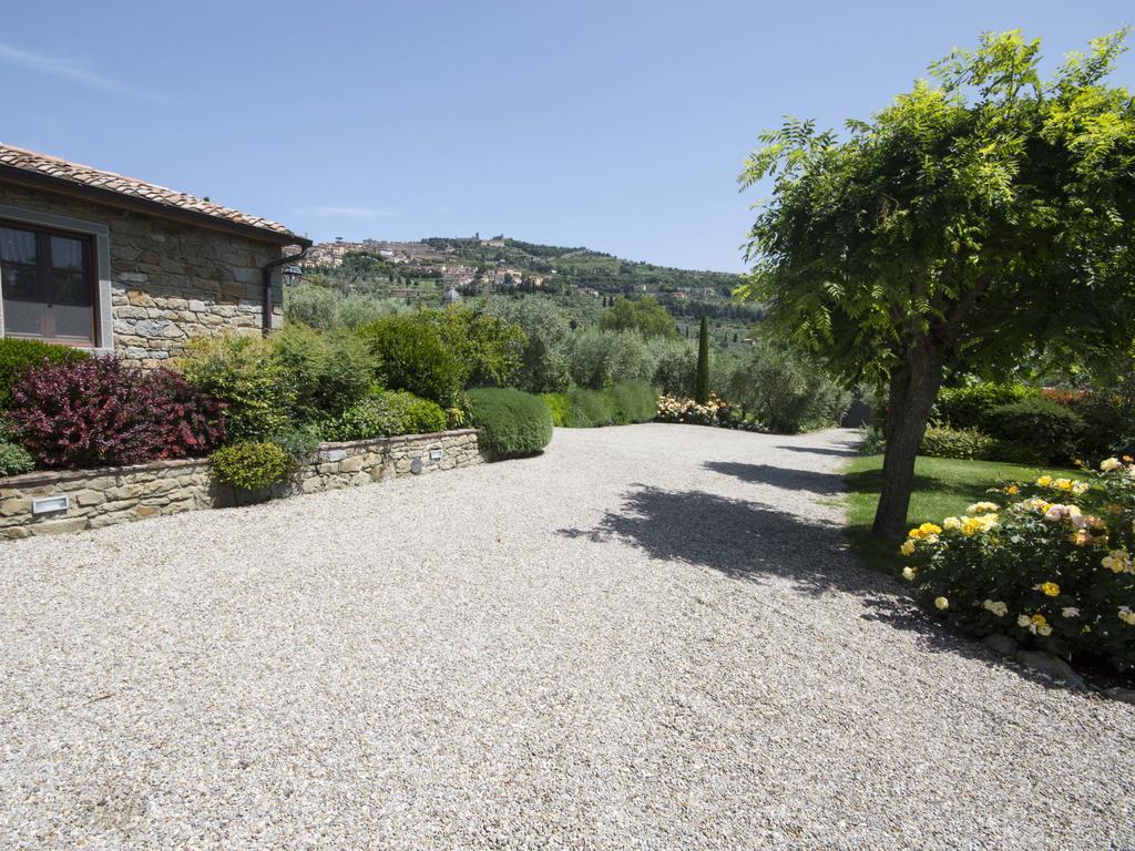 Maesta Del Sasso Villa Cortona Bagian luar foto