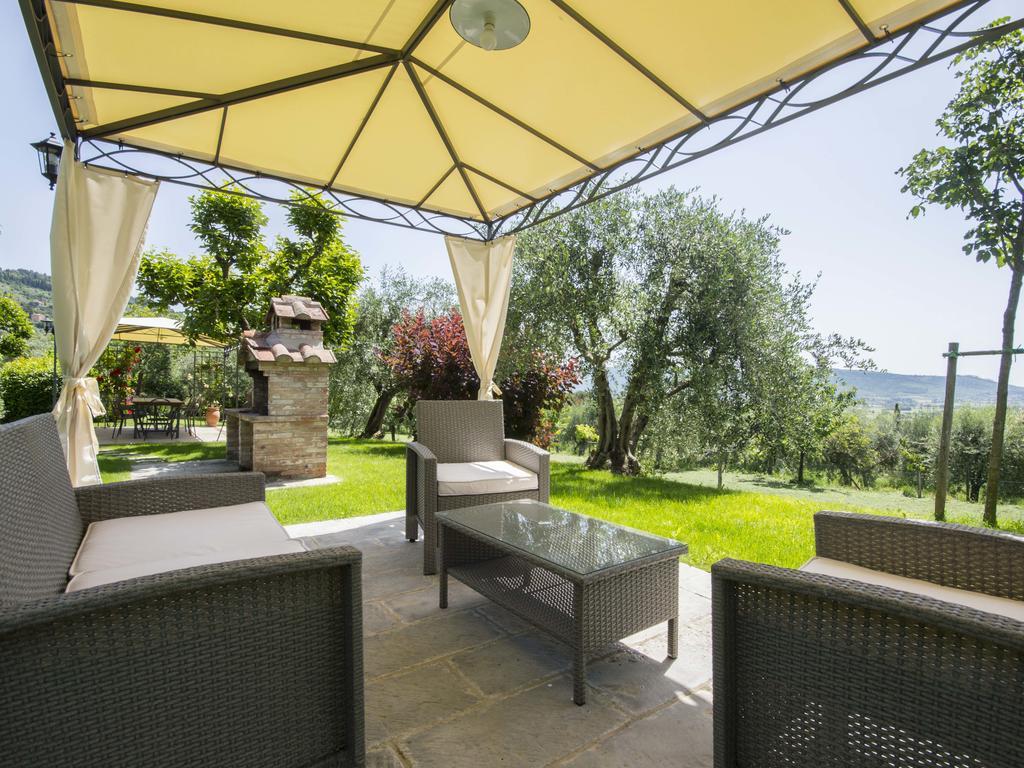 Maesta Del Sasso Villa Cortona Bagian luar foto