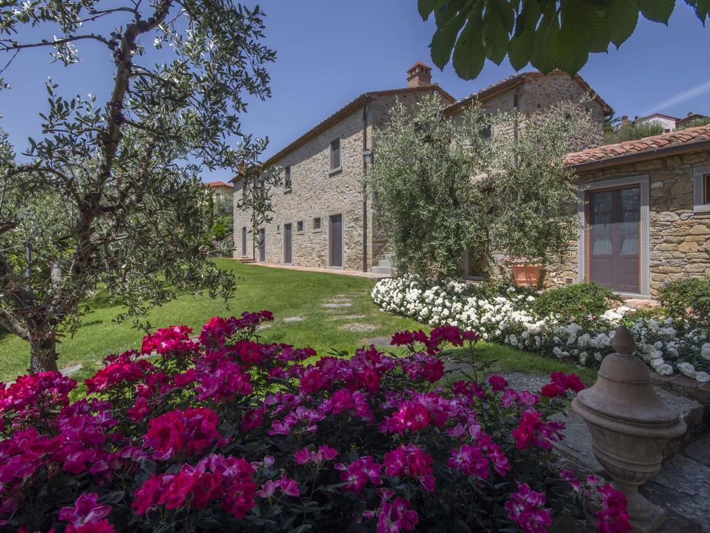 Maesta Del Sasso Villa Cortona Bagian luar foto
