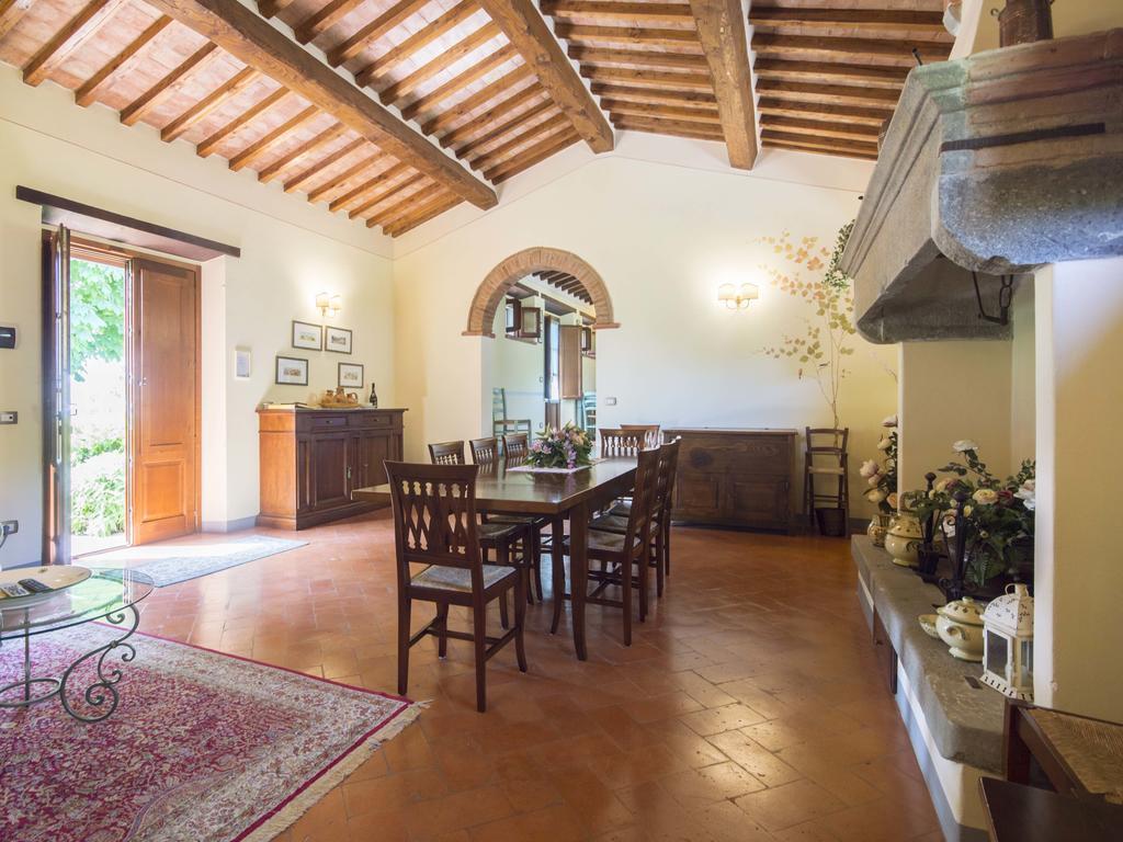 Maesta Del Sasso Villa Cortona Bagian luar foto