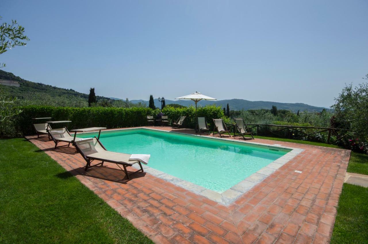 Maesta Del Sasso Villa Cortona Bagian luar foto