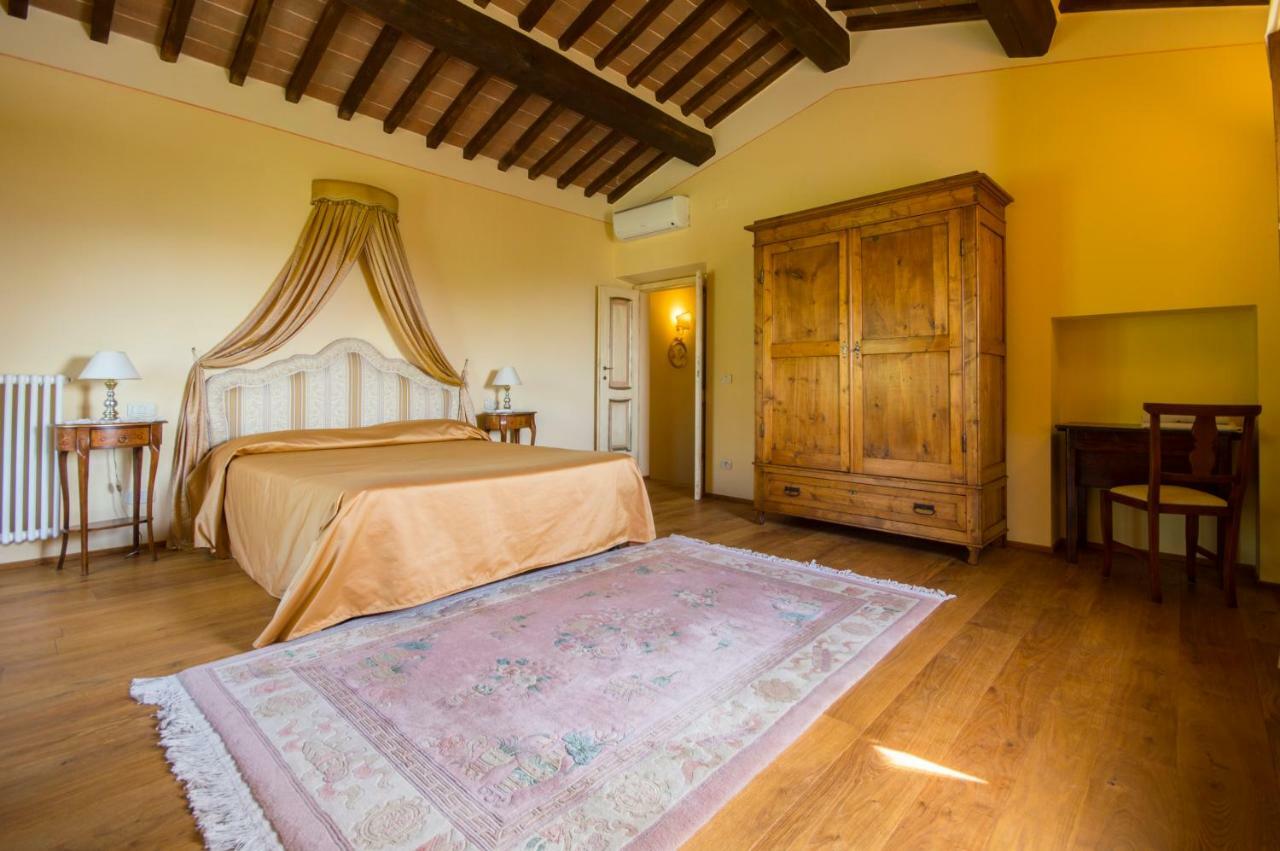 Maesta Del Sasso Villa Cortona Bagian luar foto